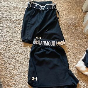 Under Armour Black Performance Shorts